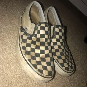 Checkered Vans